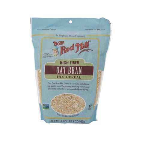 Bob's Red Mill High Fiber Oat Bran Hot Cereal at Benjamin Hutchison blog