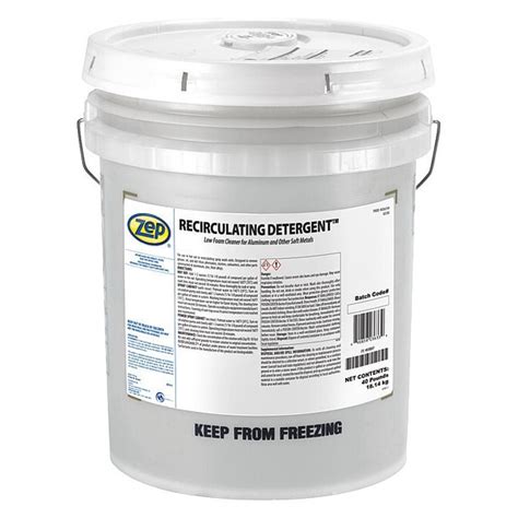 Zep Recirculating Detergent Cleaner/Degreaser, 40 lb Pail, Ready to Use ...
