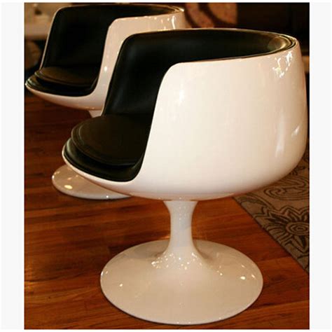 经典设计师玻璃钢休闲酒杯椅 烤漆旋转电脑餐厅桌椅 茶杯软包餐椅-阿里巴巴