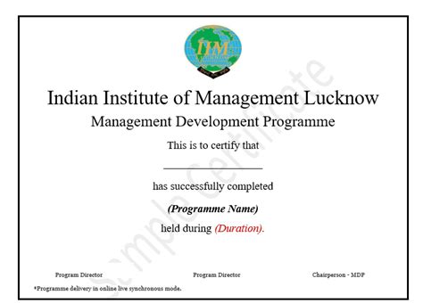 IIM Lucknow Executive Certificate Programme In Leadership And Change ...