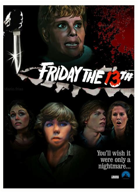 Friday The 13th Poster 1980