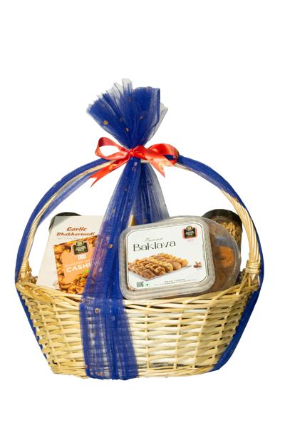 Blue Moon Delights Basket – Sukhadia Garbaddas Bapuji & Sons