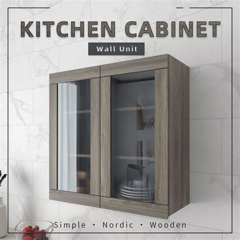 Itura Doterra kitchen cabinet almari dapur wall unit tall unit base ...