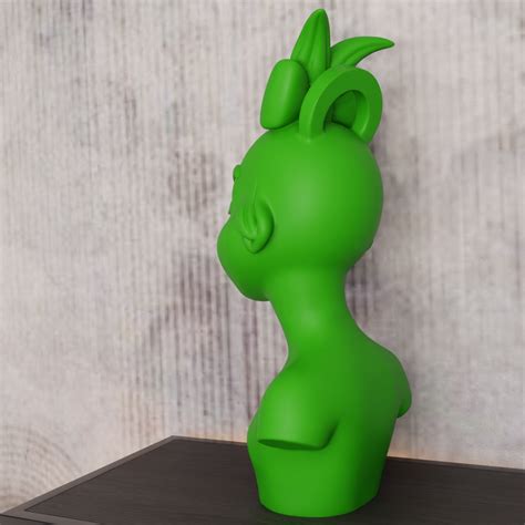 👧 Grinch Girl Christmas Ornament – 3D Printable Holiday Decoration・ STL ...