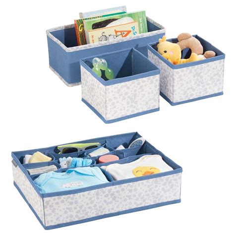 InterDesign ID jr 4-Piece Wardrobe Organizer for Clothes, Foldable ...