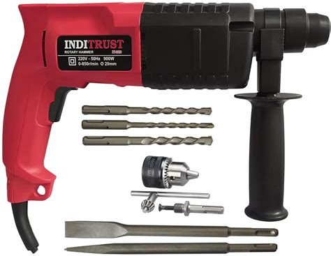 Inditrust 6 Month Motor Warranty 900W 20mm Electric Hammer Machine with ...