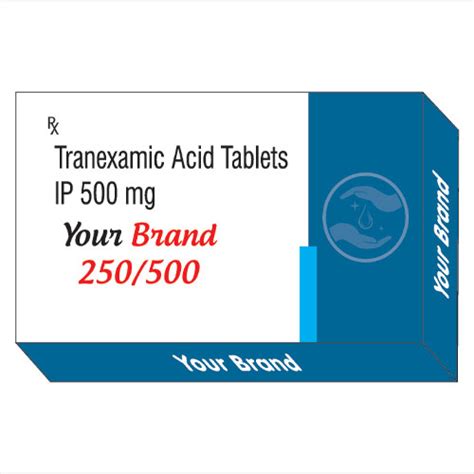 Tranexamic Acid 250mg/500mg Tablets IP Live Well Healthcare