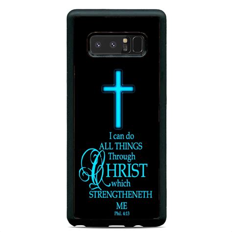Cross Bible Cell Phone Case Christian Slim Hard Rubber Custom Case ...