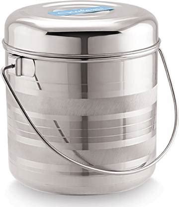NEELAM Steel Milk Container - 4600 ml Price in India - Buy NEELAM Steel ...