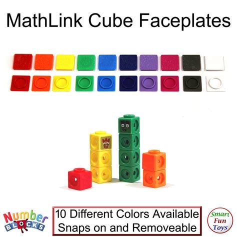 Numberblock Mathlink Cube Faceplates - Etsy