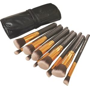 Puna Store Kabuki Makeup Brush Set with Leather Bag - Price in India ...