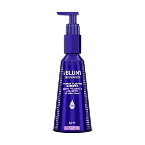 Bblunt Intense Moisture Shampoo with Jojoba and Vitamin E for Dry ...