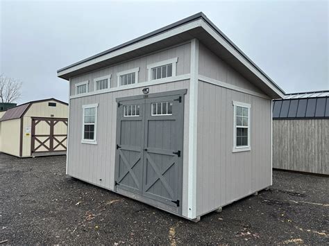 Slant Roof Shed | 12x16 Slanted Roof
