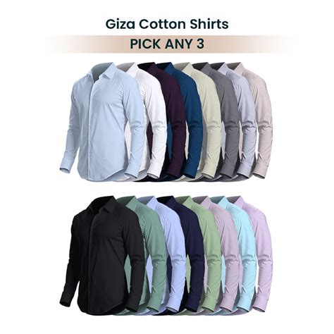 Buy Giza Cotton Shirt for Men Online | The Formal Club
