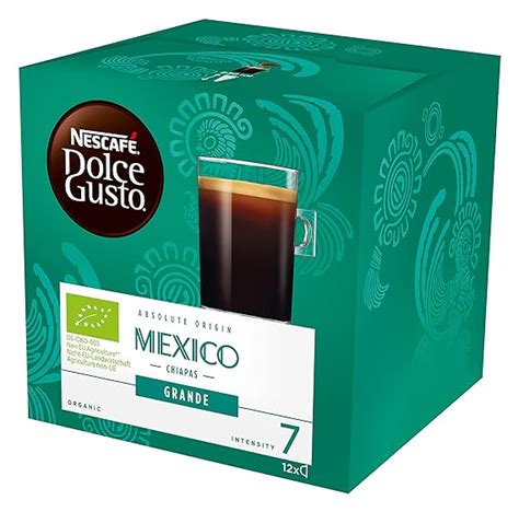Nescafe Dolce Gusto Americano Mexico Coffee Pods, 12 Capsules 108 Grams ...