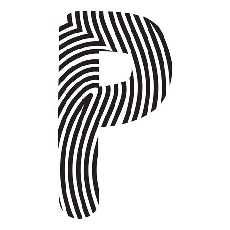 Cool Letter P Png