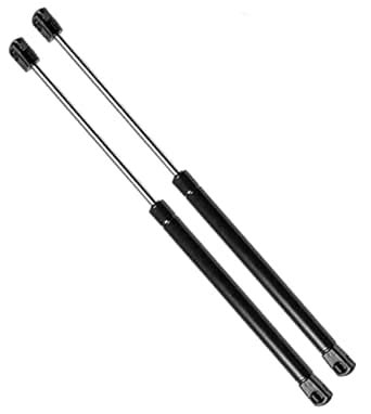 Qty (2) Lift Supports 14.50" extended 9.50" retracted 25lbs 10mm ball ...