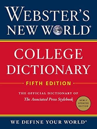 Webster's New World College Dictionary, Fifth Edition : Editors of ...