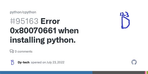 Image result for 0X80070661 Python Error