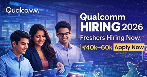 NEW JOBS UPDATES: Qualcomm Recruitment Drive | Associate Engineer ...
