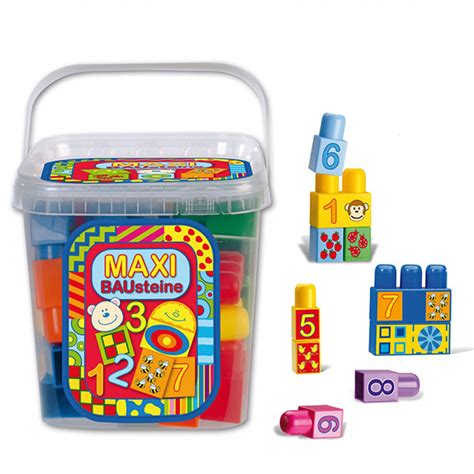 Igračke Kocke Maxi blocks za učenje u kantici 70-620000 | Volim svoj dom