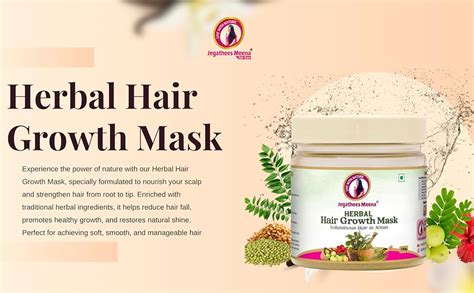 Buy Jegathees Meena Hair Growth Mask -150 grams Online at Low Prices in ...