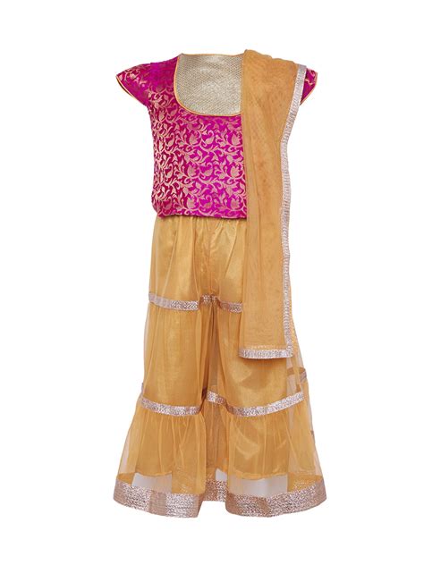 Pink Sunset Sharara – A Little Fable