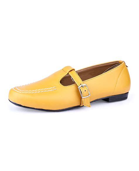 Ladies formal yellow shoes 04447 – Sreeleathers Online Kolkata