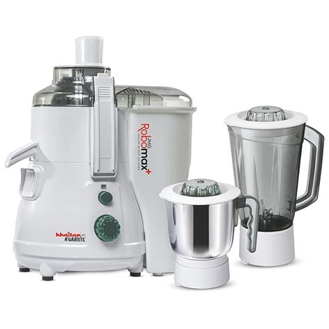 Buy Khaitan Avaante Robomax Plus 1000 Watts Juicer Mixer Grinder with ...