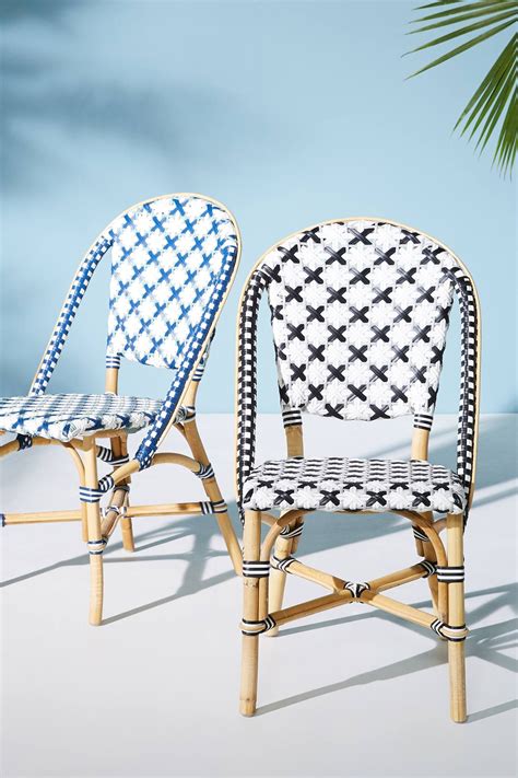 woven bistro chairs | Patio furnishings, Bistro chairs, Outdoor patio ...