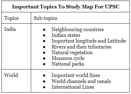 How To Study Maps for UPSC CSE - Geography for UPSC CSE PDF Download