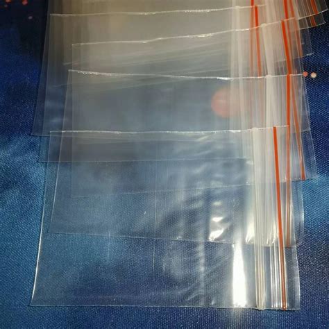 100pcs 5cm*7cm Transparent Self-Sealing Bags, Small Item Storage ...