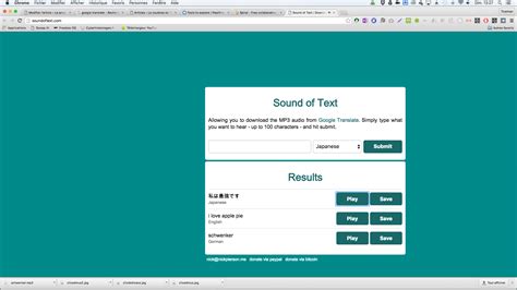 Sound of text: écoutez et téléchargez vos traductions dans toutes les langues – Le coutelas de ...