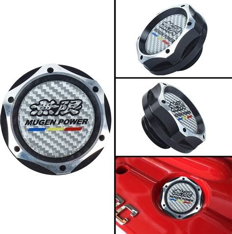 SALUTE SILVER CARBON MUGEN Racing BLACK Engine Oil Filler India | Ubuy