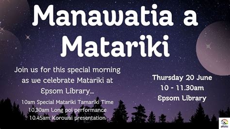 Mānawatia a Matariki, 195 Manukau Road, Epsom, Auckland, New Zealand ...