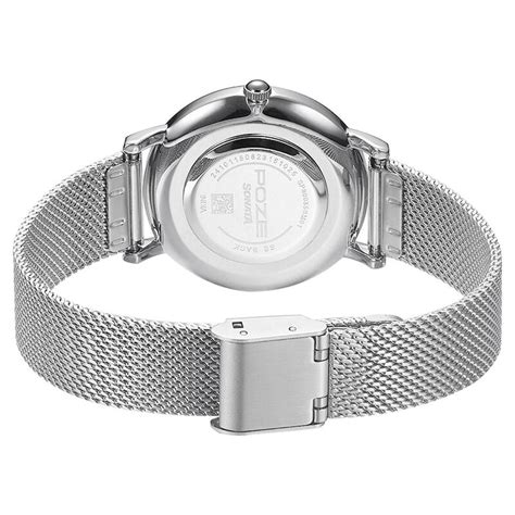 Poze by Sonata Quartz Analog Silver Dial Stainless Steel Strap Watch ...