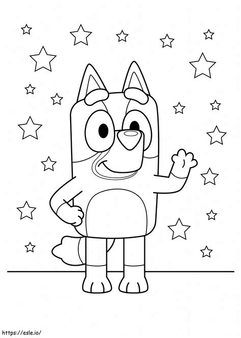 Star Bingo coloring page