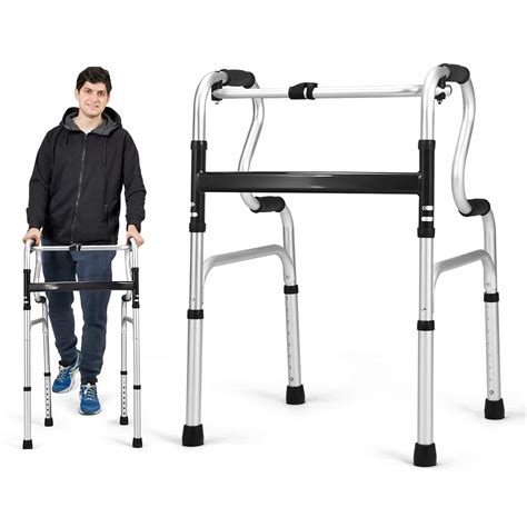 Buy Goplus 3-in-1 Stand-Assist Folding Walker, 400LBS FDA Certification ...