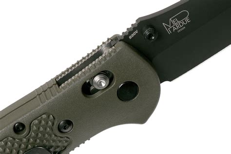 Benchmade Griptilian 551BKOD-S30V OD Green pocket knife, Mel Pardue ...