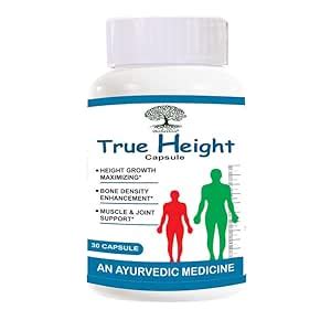 Buy NatureRise True Height: 100% Natural Ayurvedic Height Gainer for ...