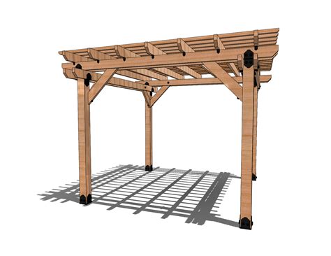 10' x 10' Pergola Kit - Custom Pavilion Kits