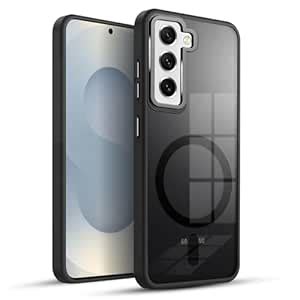 KARWAN Translucent Hybrid Back Case Cover Compatible with Samsung S21 ...