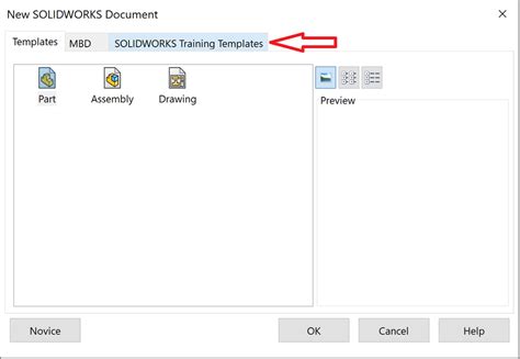 Creating Templates in SolidWorks 的图像结果