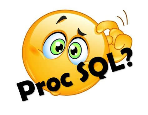 Proc SQL 的图像结果