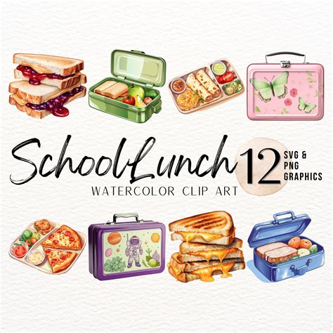 Lunch Box Food Graphics