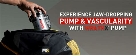 MuscleBlaze Pre Workout WrathX PUMP Powder, Citrus Blast (30 Servings ...