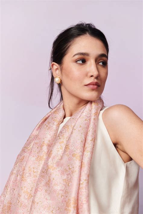 Moh India - Petite Blooms Stole - Elahe