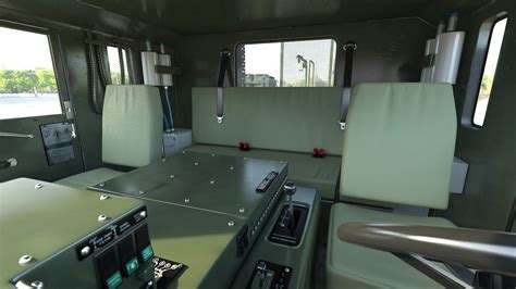 Oshkosh M1070 Tank Transporter M1000 Semi-Trailer with M1 Abrams 3D ...