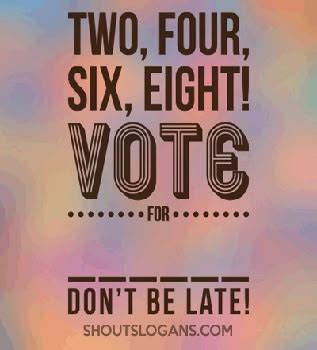 Slogan Examples of Class President 的图像结果