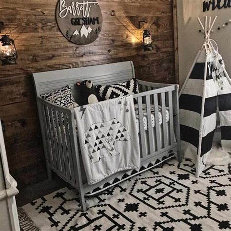 21 Rustic Woodland-Themed Nurseries